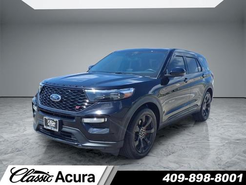 Agate Black Metallic 2022 Ford Explorer ST RWD