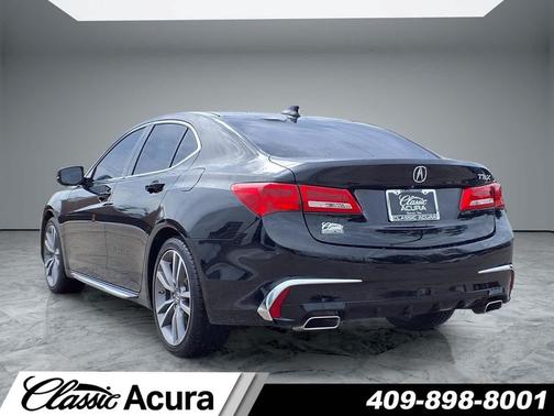 Crystal Black Pearl 2019 Acura TLX Technology