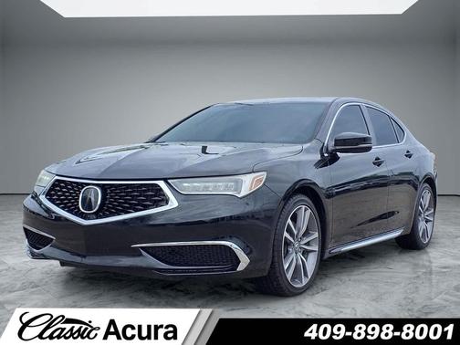 Crystal Black Pearl 2019 Acura TLX Technology