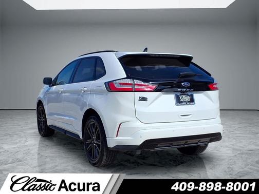 Star White Metallic Tri-Coat 2024 Ford Edge ST Line