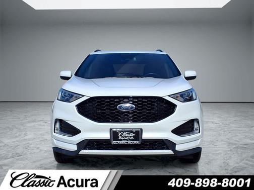 Star White Metallic Tri-Coat 2024 Ford Edge ST Line