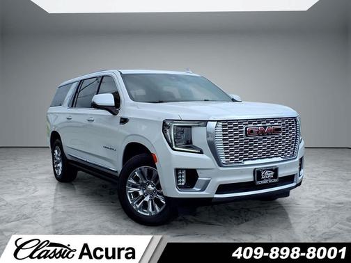 White Frost Tricoat 2024 GMC Yukon XL Denali