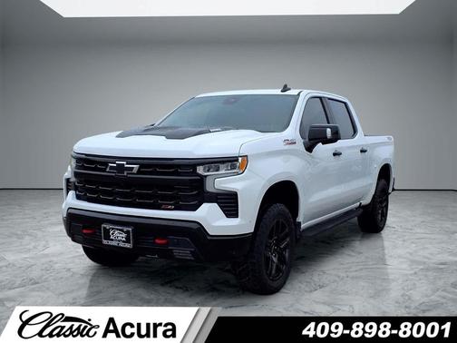 Summit White 2022 Chevrolet Silverado 1500 LT Trail Boss