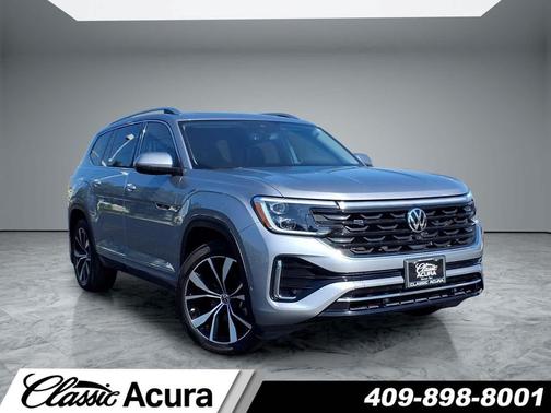 Silver Mist Metallic 2025 Volkswagen Atlas 2.0T SEL Premium R-Line 4MOTION