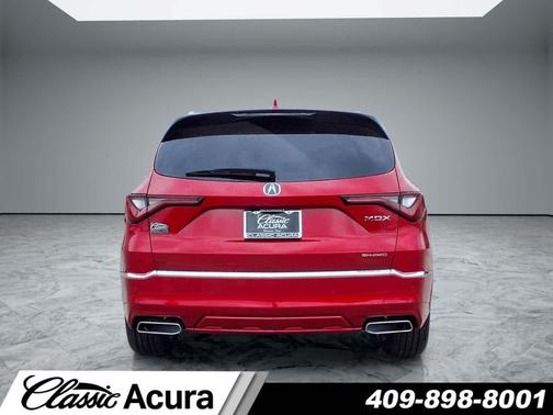 Performance Red Pearl 2026 Acura MDX Advance Package