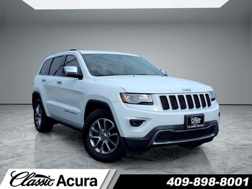 Bright White Clearcoat 2014 Jeep Grand Cherokee Limited