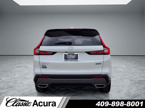 Platinum White Pearl 2025 Honda CR-V Hybrid Sport FWD
