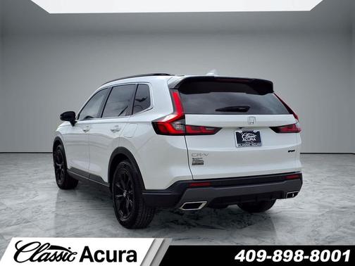 Platinum White Pearl 2025 Honda CR-V Hybrid Sport FWD
