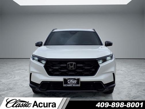 Platinum White Pearl 2025 Honda CR-V Hybrid Sport FWD