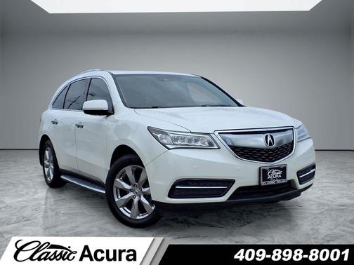 White Diamond Pearl 2016 Acura MDX 3.5L
