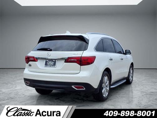 White Diamond Pearl 2016 Acura MDX 3.5L