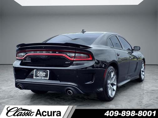 Pitch Black Clearcoat 2023 Dodge Charger GT