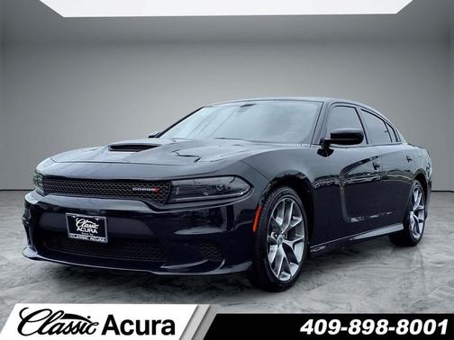 Pitch Black Clearcoat 2023 Dodge Charger GT