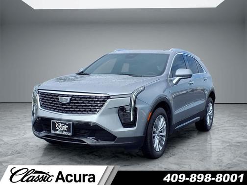 Argent Silver Metallic 2024 Cadillac XT4 Premium Luxury