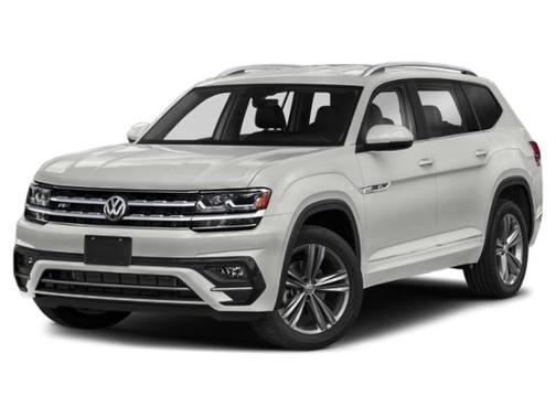 Pure White 2019 Volkswagen Atlas 3.6L SE w/Technology