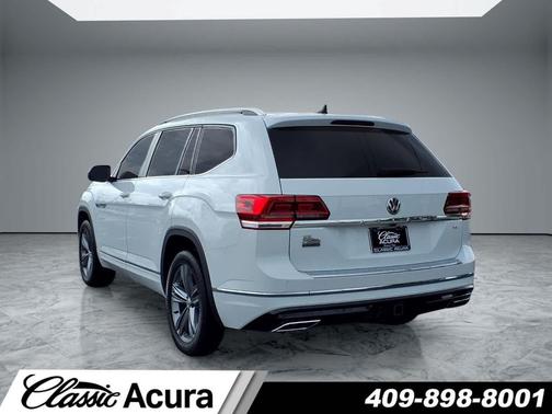 Pure White 2019 Volkswagen Atlas 3.6L SE w/Technology