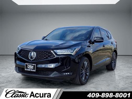 Majestic Black Pearl 2023 Acura RDX A-Spec Advance Package