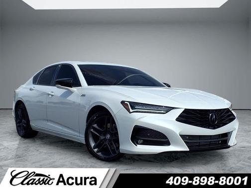 Platinum White Pearl 2025 Acura TLX A-Spec