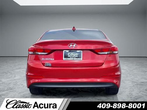 Scarlet Red 2018 Hyundai ELANTRA Value Edition
