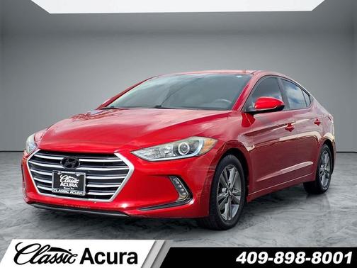 Scarlet Red 2018 Hyundai ELANTRA Value Edition