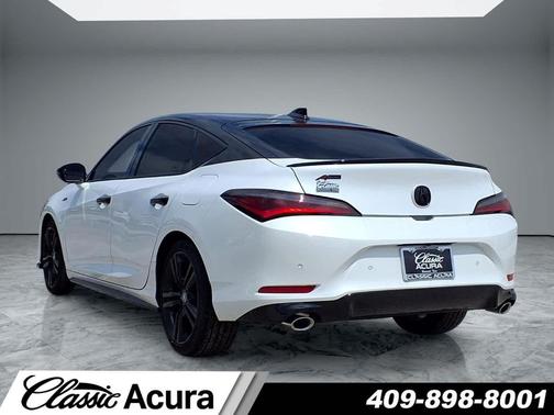 Platinum White Pearl 2026 Acura Integra FWD A-Spec with Technology