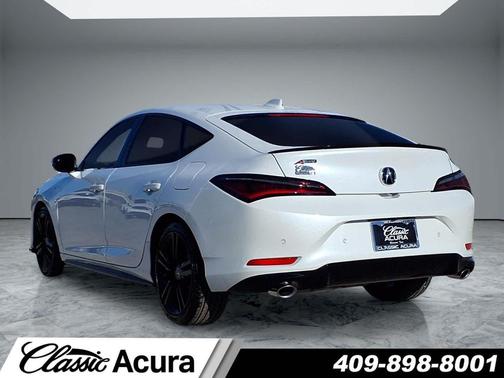 Platinum White Pearl 2026 Acura Integra FWD A-Spec with Technology