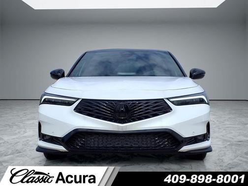 Platinum White Pearl 2026 Acura Integra FWD A-Spec with Technology