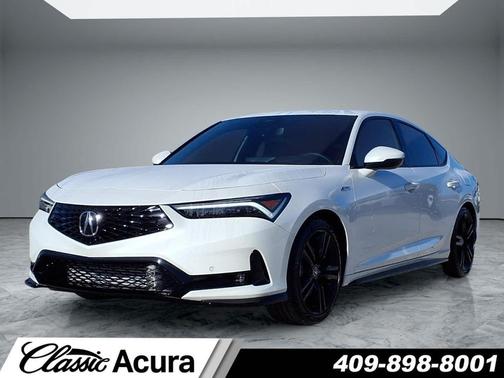 Platinum White Pearl 2026 Acura Integra FWD A-Spec with Technology