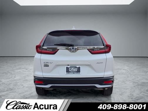 Platinum White Pearl 2022 Honda CR-V AWD EX