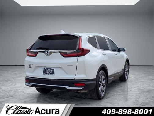 Platinum White Pearl 2022 Honda CR-V AWD EX