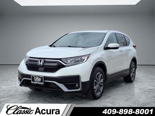 Platinum White Pearl 2022 Honda CR-V AWD EX