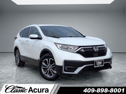 Platinum White Pearl 2022 Honda CR-V AWD EX