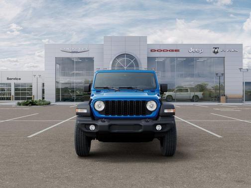 Hydro Blue Pearl Coat 2026 Jeep Wrangler Sport