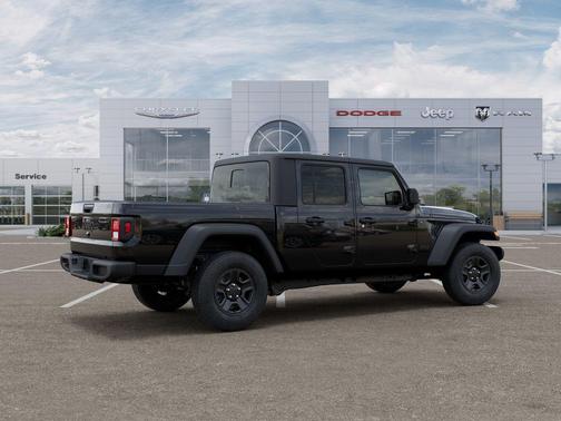 Black Clearcoat 2026 Jeep Gladiator Sport