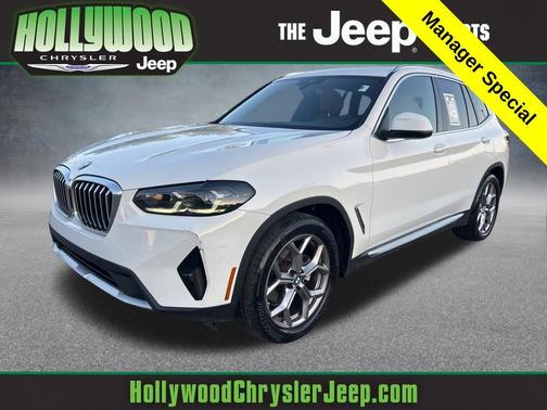 Alpine White 2022 BMW X3 sDrive30i