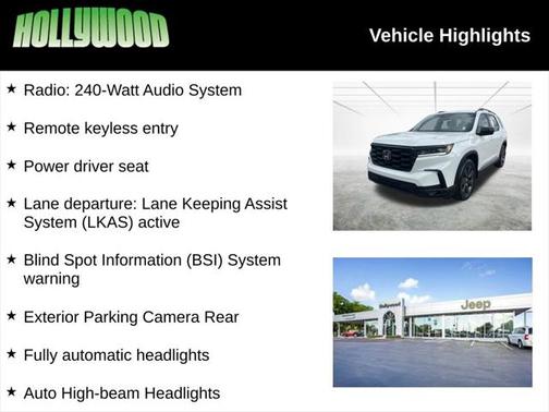 2025 Honda Pilot Sport