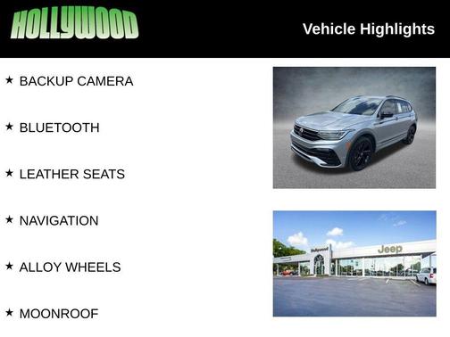 Silver Metallic 2023 Volkswagen Tiguan 2.0T SE R-Line Black