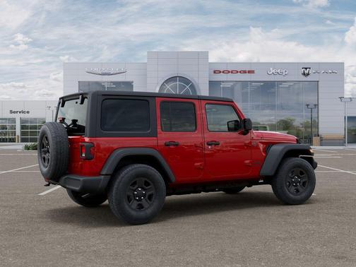 Firecracker Red Clearcoat 2026 Jeep Wrangler Sport