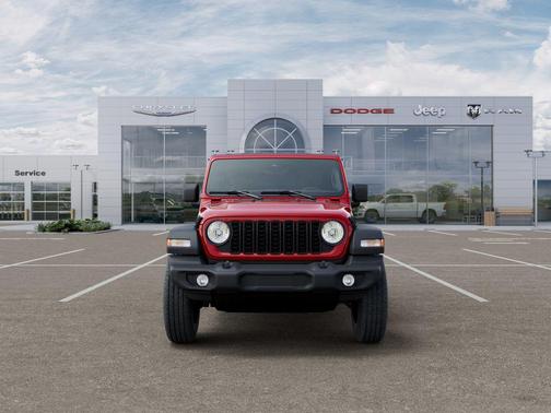 Firecracker Red Clearcoat 2026 Jeep Wrangler Sport