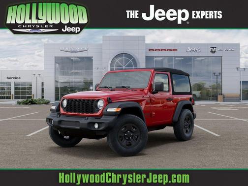 Firecracker Red Clearcoat 2026 Jeep Wrangler Sport