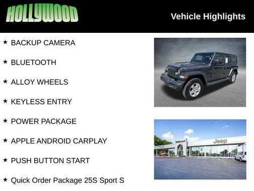Granite Crystal Metallic Clearcoat 2021 Jeep Wrangler Unlimited Sport