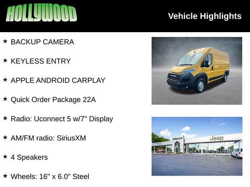 2023 RAM ProMaster 1500 Base