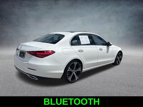 White 2025 Mercedes-Benz C-Class C 300