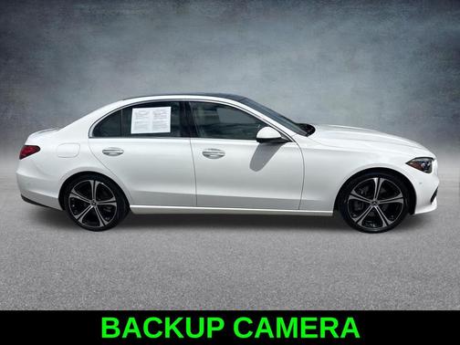 White 2025 Mercedes-Benz C-Class C 300
