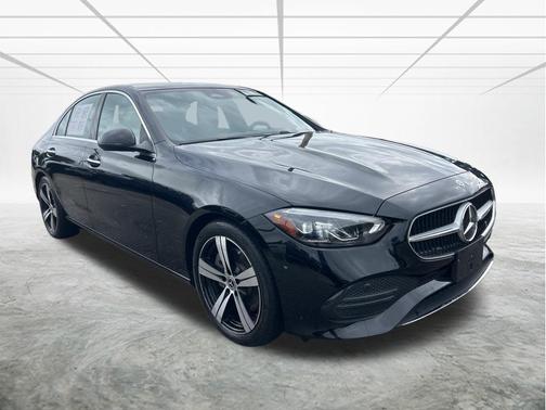 Black 2025 Mercedes-Benz C-Class C 300 4MATIC