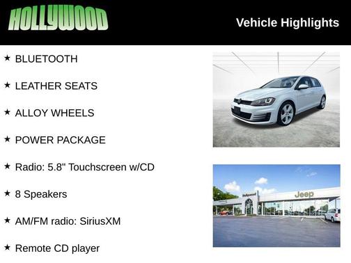 2015 Volkswagen Golf GTI 2.0T Autobahn 4-Door