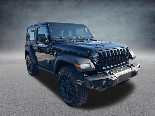 Black Clearcoat 2022 Jeep Wrangler Willys