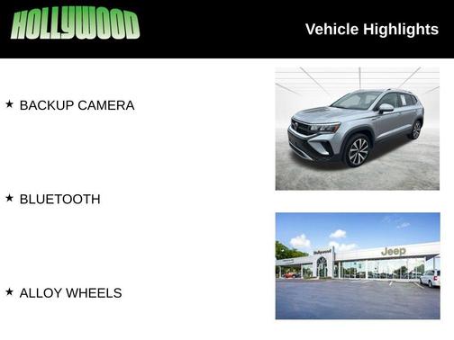 Silver 2024 Volkswagen Taos 1.5T SE