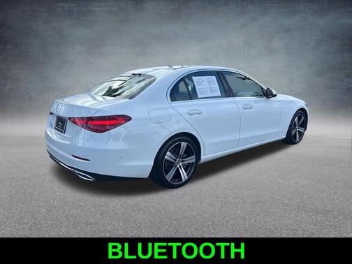 White 2025 Mercedes-Benz C-Class C 300