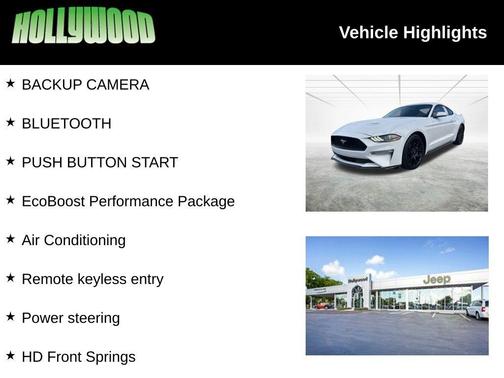 2018 Ford Mustang EcoBoost